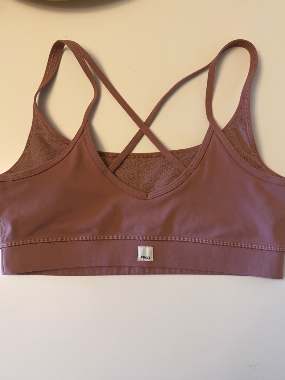 Vuori Pink Mindset Bra